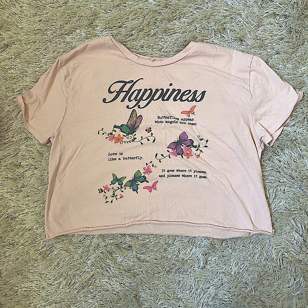 Happiness Crop Top🌟🌸